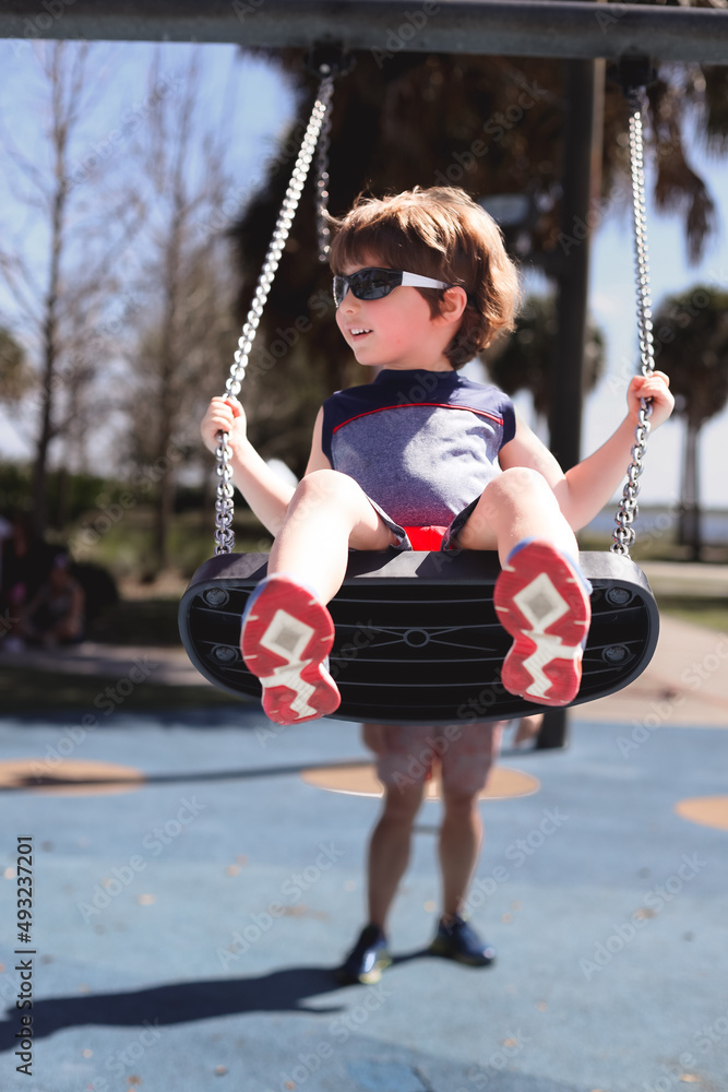 Kissimmee Lakefront Park Grassy waterfront park with walking paths, a