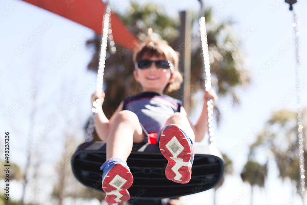 Kissimmee Lakefront Park Grassy waterfront park with walking paths, a