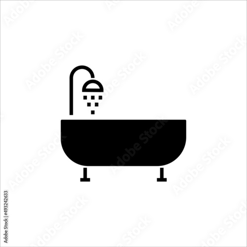 bathroom icon vector illustration symbol