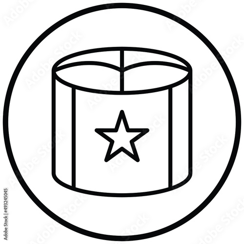 Vector Design Pouf Icon Style
