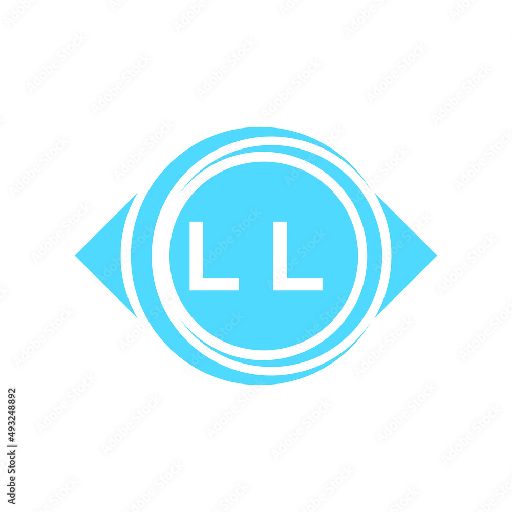 ll letter logo design on black background. ll creative initials letter logo concept. ll letter design. ll letter logo design on black background. ll creative initials letter logo concept. ll letter design.