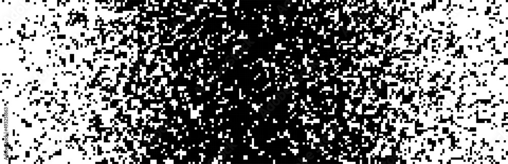 Random falling squares different size. Pixels gradient background. Abstract mosaic on white background. Vector illustration. Random falling squares different size. Pixels gradient background. Abstract mosaic on white background. Vector illustration.