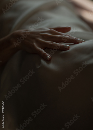 Bild auf Leinwand Close-up of a woman's hand
