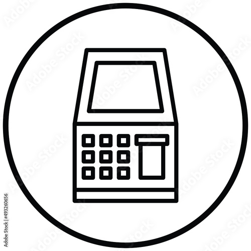 Vector Design Atm Machine Icon Style