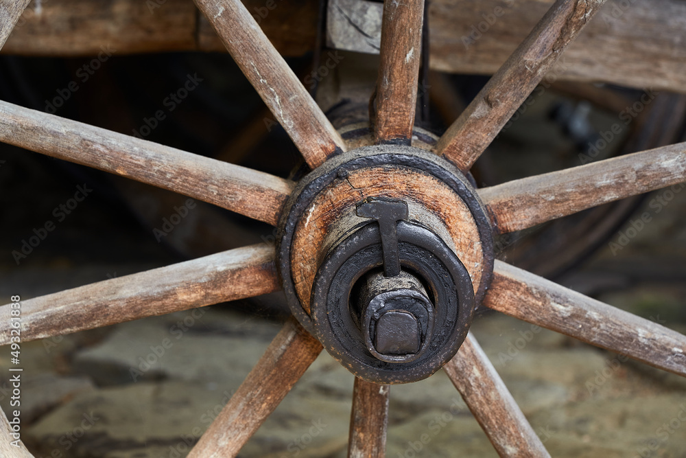 wooden wheel