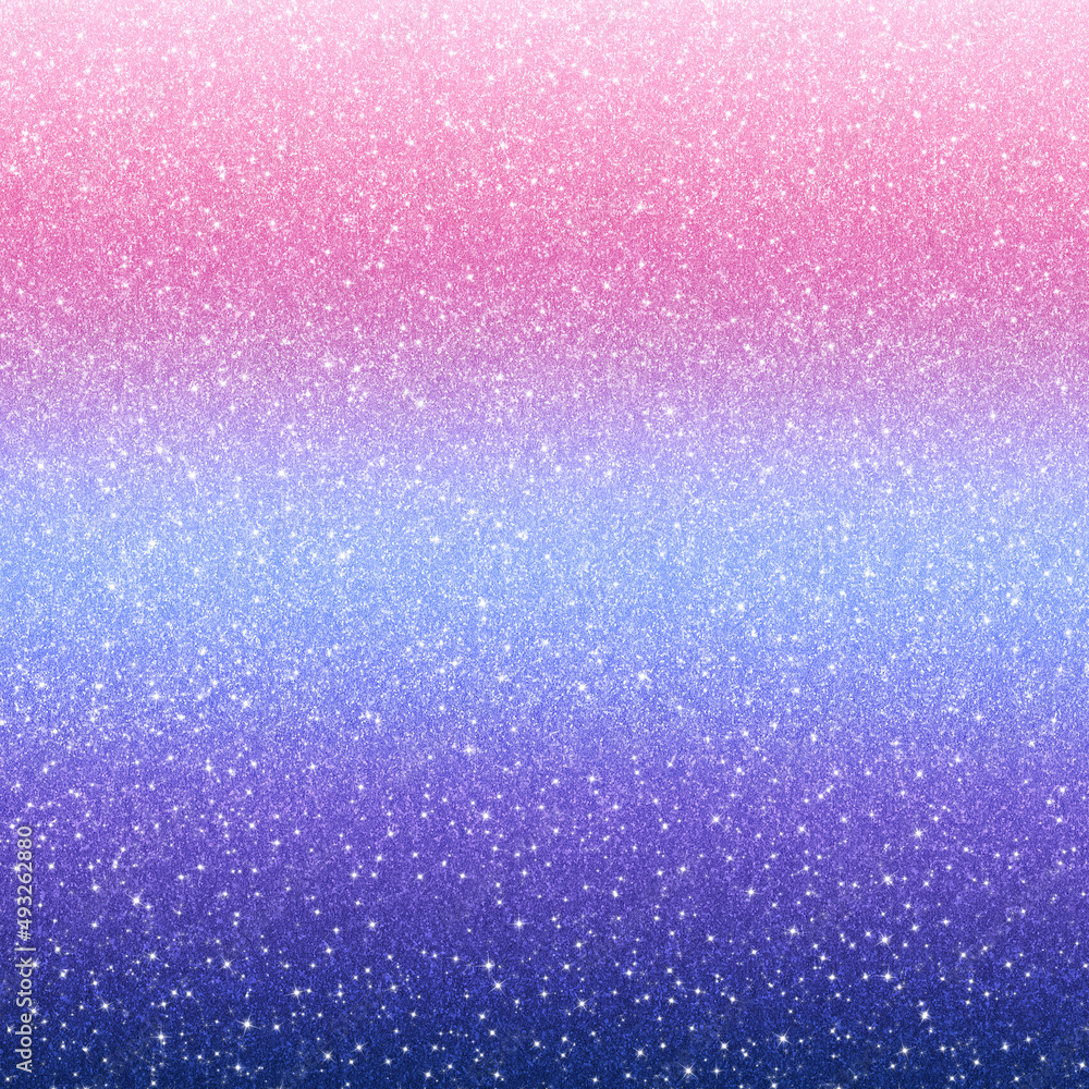 Dreamy Rose Pink Blue and Violet colored Glitter Gradient Texture, Digital Paper