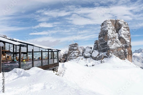 Foto Cortina d'Ampezzo Dolomiti Rifugio e 5 Torri