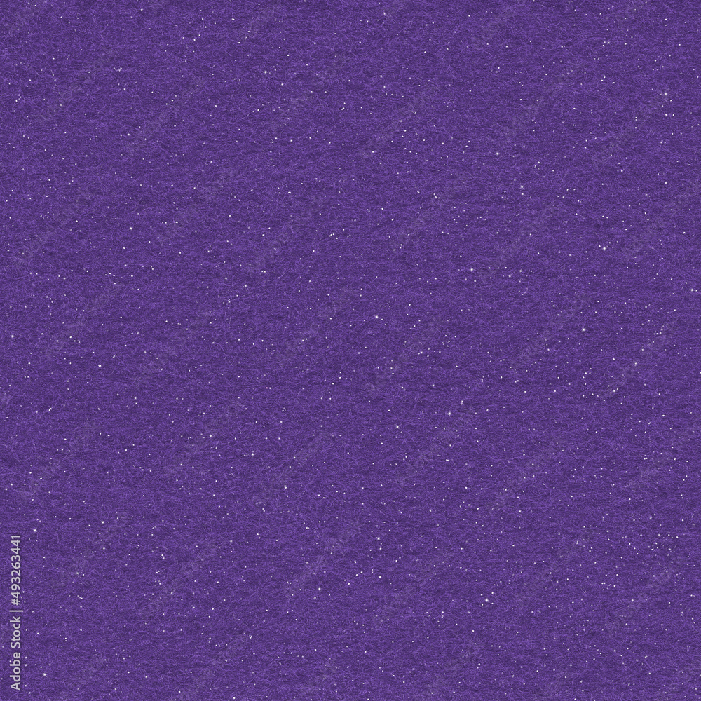 Realistic Monochrome Purple Felt Texture with Glitter Particles, Digital Paper