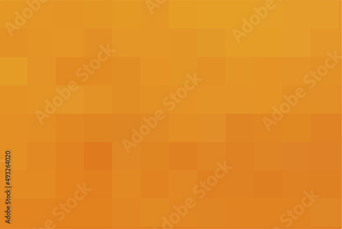 Orange vector background from squares. The template can be used as a autumn backdrop. A backing of mosaic light orange squares for branding  calendar  banner  cover  poster  card  website