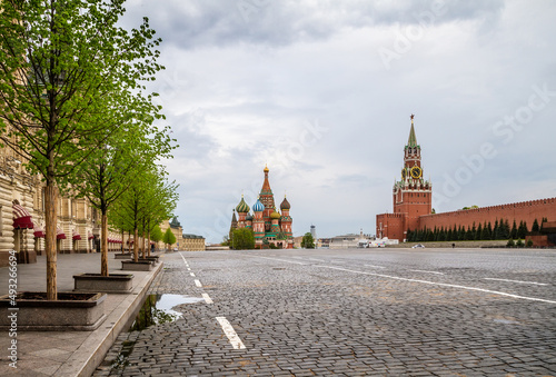 Red Square without people