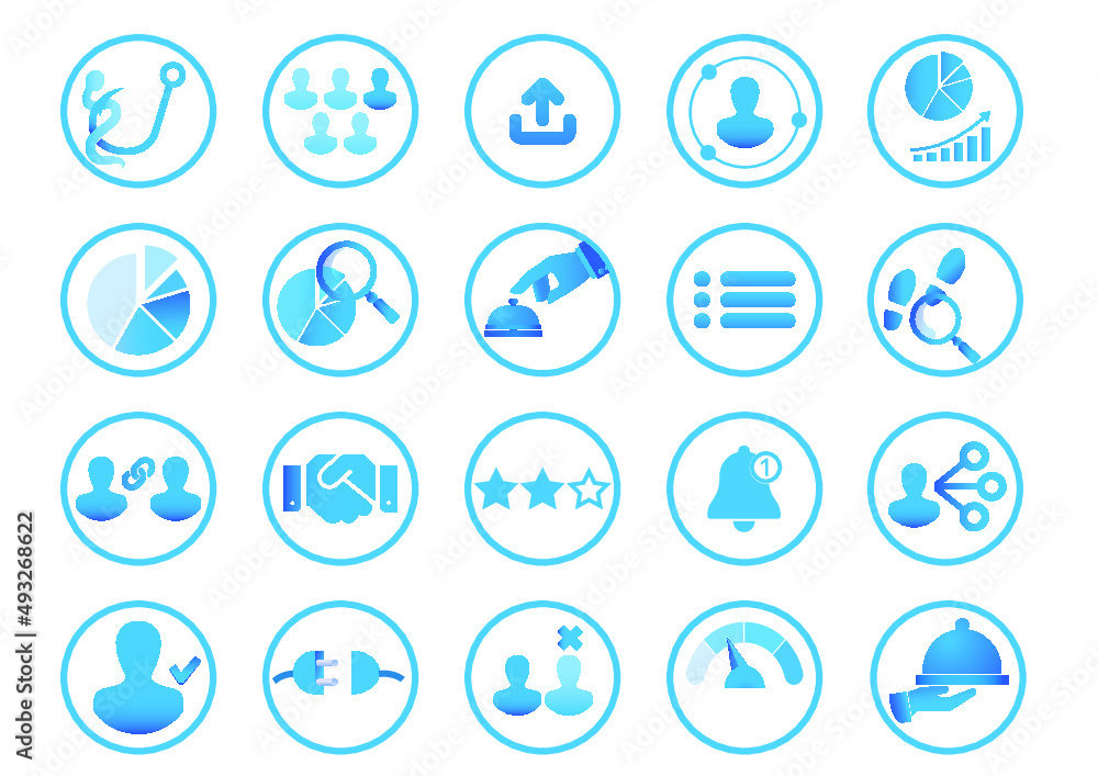 Business Technology Icons Business Technology Icons