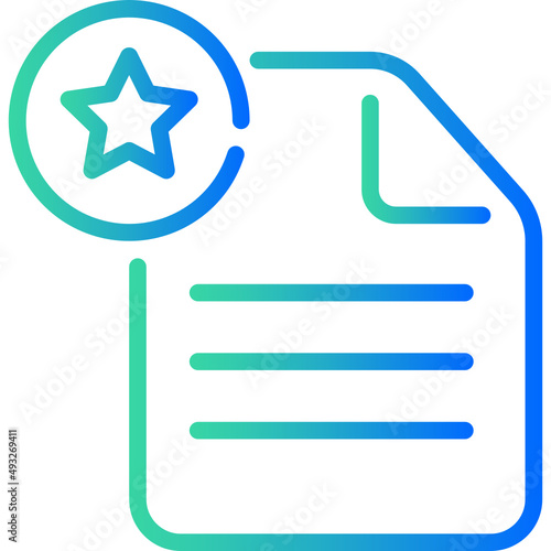 favourite file icon