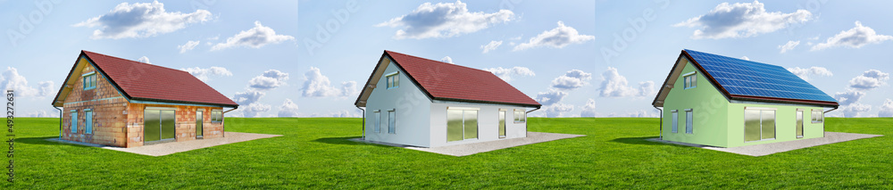 Haus vom Rohbau zum Schlüsselfertigen Haus Haus vom Rohbau zum Schlüsselfertigen Haus