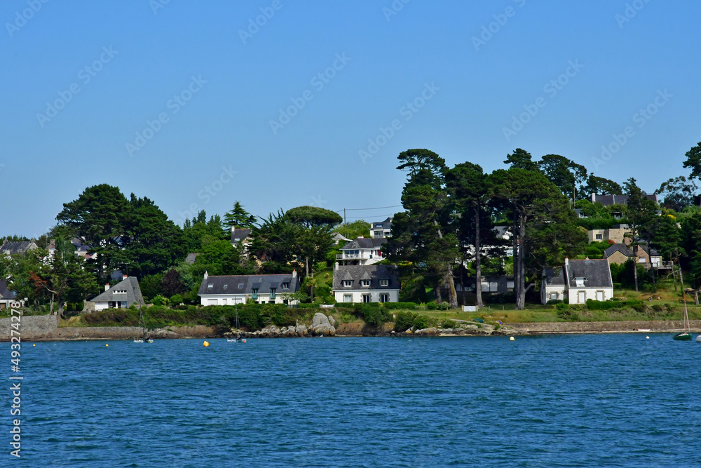 Ile aux Moines, France - june 6 2021 : Morbihan gulf