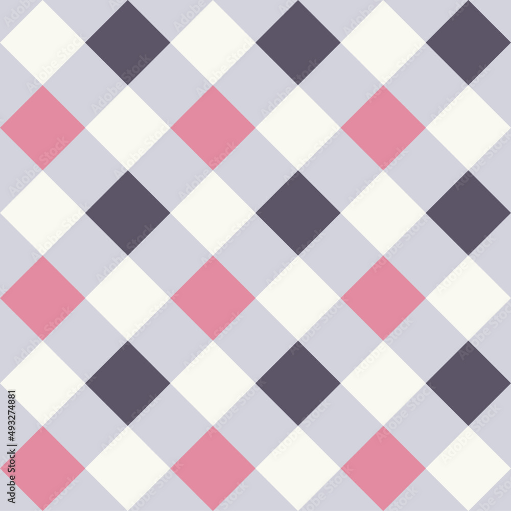 Check Pattern Design In Pink Grey Slate Color Check Pattern Design In Pink Grey Slate Color
