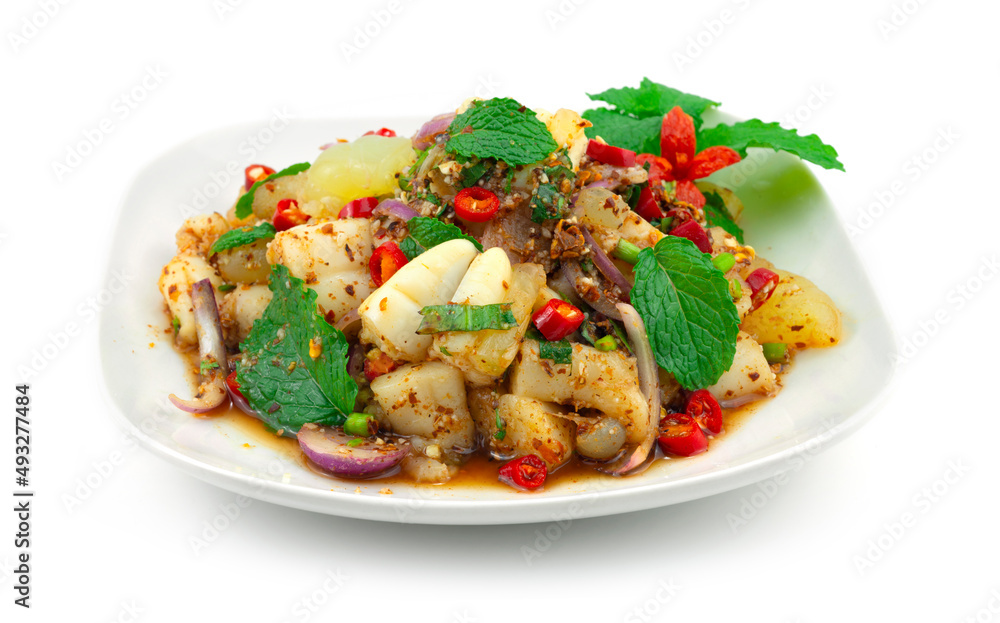 Spicy Squids Roe Lab favourite Thaifood Spicy Squids Roe Lab favourite Thaifood