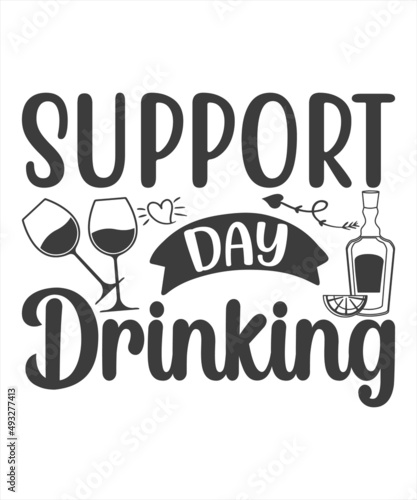 support day drinking quote letters