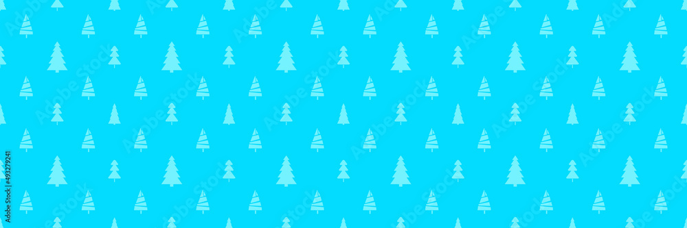 Seamless pattern with christmas trees. Abstract geometric wallpaper. Holiday texture. Print for textiles, fabrics, polygraphy, posters. Greeting cards