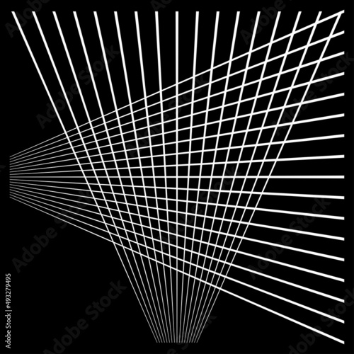 Abstract random grid, mesh. Lattice, grating and grille pattern with oblique, diagonal, slanting lines, stripes