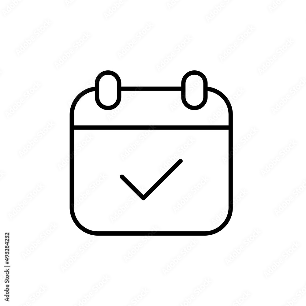 Calendar, almanac or planning thin line icon in black. Flip-up calendar. Trendy flat isolated symbol, sign for: illustration, outline, logo, mobile, app, banner, design, web dev, ui, ux. Vector EPS 10 Calendar, almanac or planning thin line icon in black. Flip-up calendar. Trendy flat isolated symbol, sign for: illustration, outline, logo, mobile, app, banner, design, web dev, ui, ux. Vector EPS 10