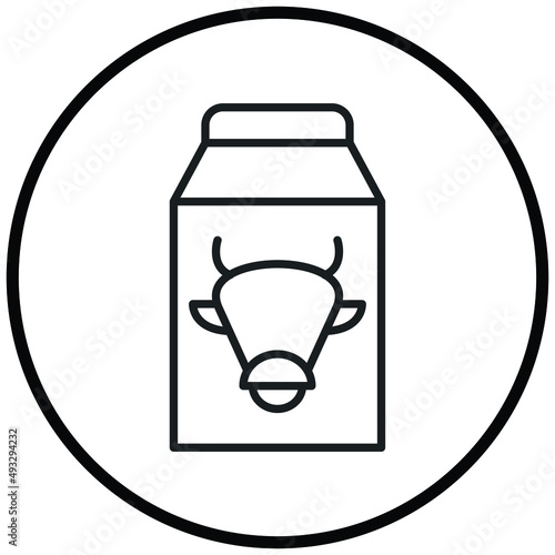 Vector Design Milk Icon Style