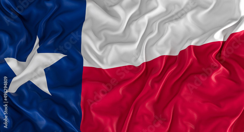Fotografie flag of the us state of texas.