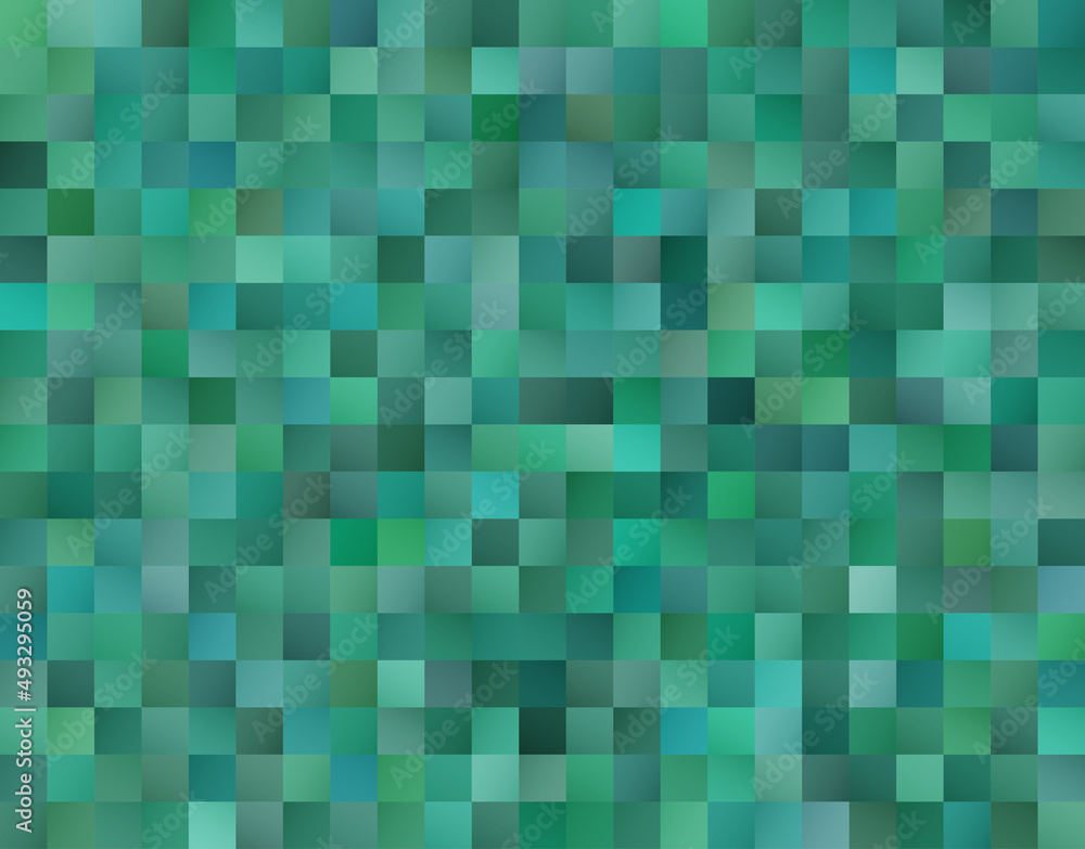 abstract green pixelated background, modern mosaic background vector illustration abstract green pixelated background, modern mosaic background vector illustration