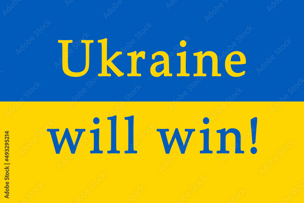 State Flag of Ukraine. The yellow and blue flag is a symbol of Ukraine State Flag of Ukraine. The yellow and blue flag is a symbol of Ukraine