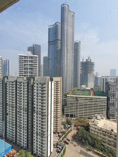 фотографія General view Mumbai city of architecture design MARCH 15, 2022 Mumbai metro city