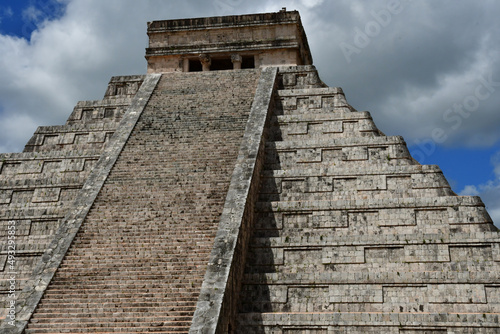Chichen Itza; United Mexican States - may 13 2018 : pre Columbian site photo