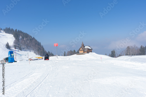Stoos is a car-free leisure, sports and vacation resort with a fully comprehensive infrastructure and extremely varied offers for winter sports enthusiasts of all kinds. Schwyz, Muotatal, Morschach. © nurten
