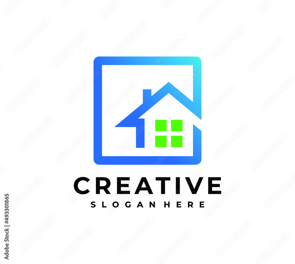 Minimalist Real Estate Logo Design Inspiration