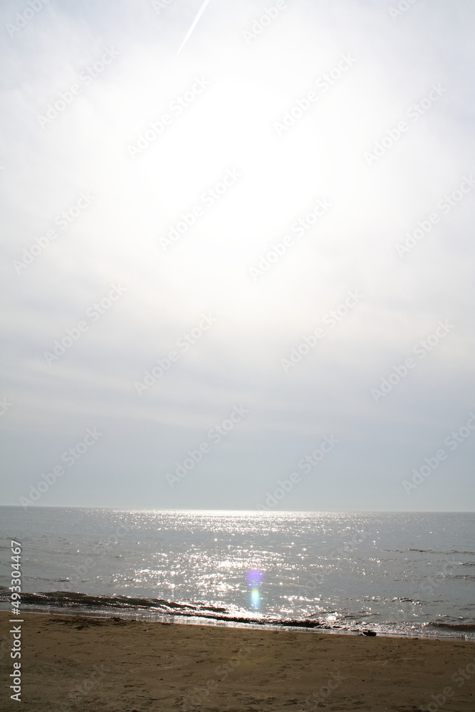 海と太陽　渚と反射
Sea and sun Nagisa and reflection