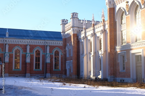 St. Petersburg, Peterhof, Alexandria Park in early spring