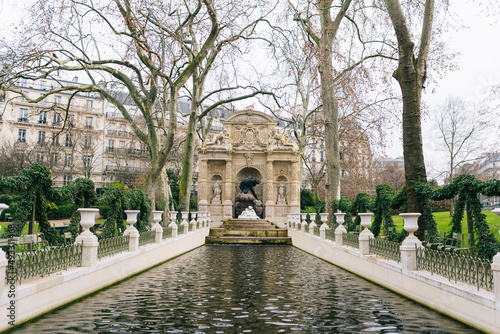 Medici fountain near Luxembourg palace