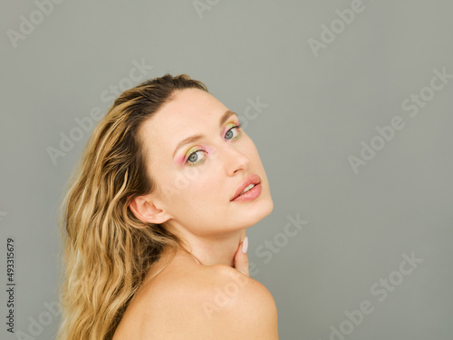 Wallpaper Mural closeup beauty portrait looking at camera Torontodigital.ca