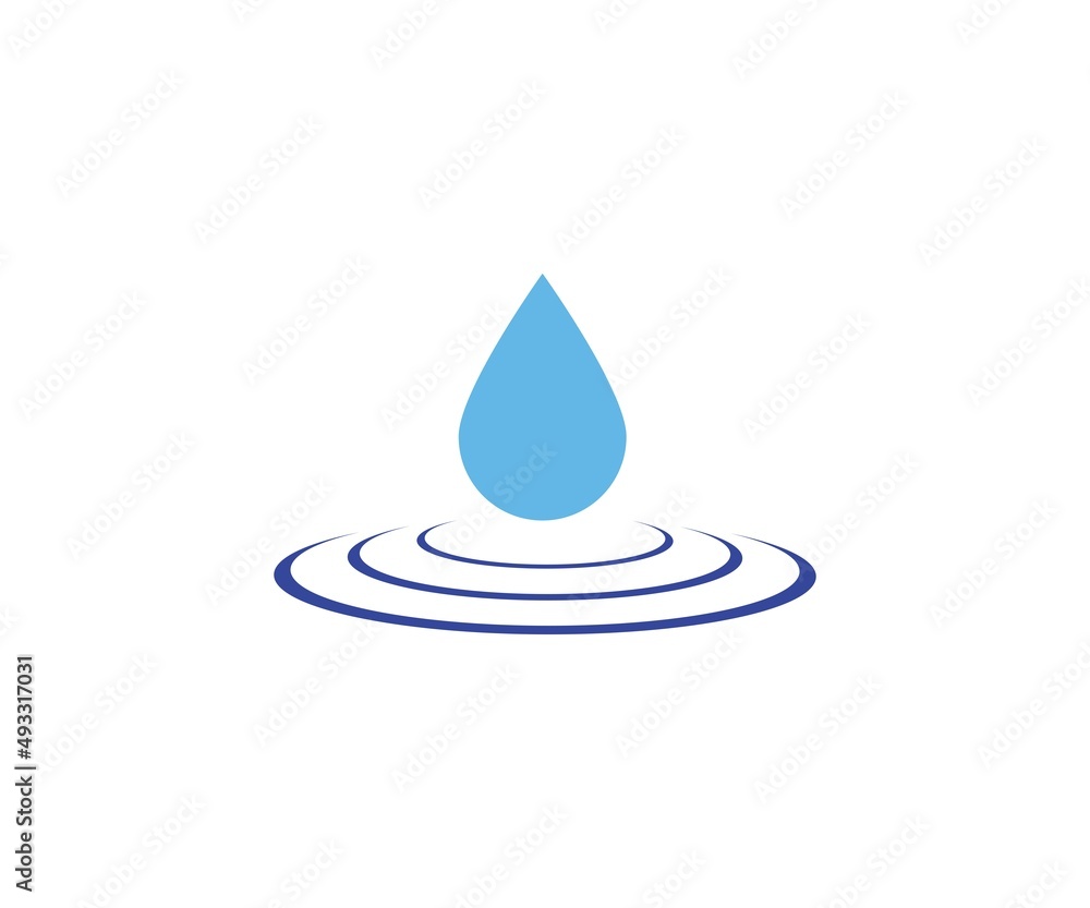 Water Drop vector icon design template Water Drop vector icon design template