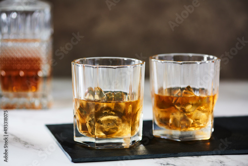 Two Glasses of Whiskey 