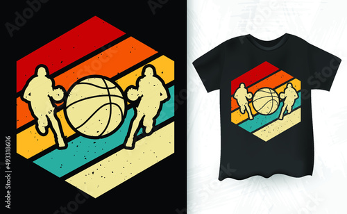 Funny Basketball Player Gift T-Shirt Design