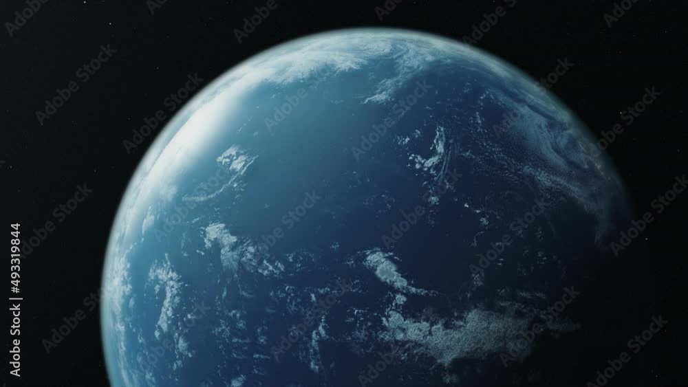 Earth Zoom In Clouds 4k Earth Zoom In Clouds 4k