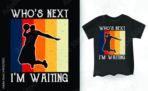 Basketball Player Retro Vintage Distressed T-Shirt Design