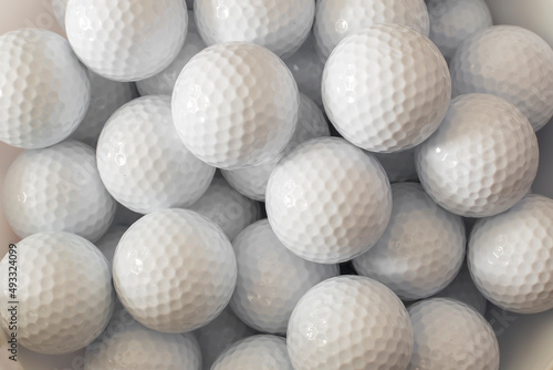 Golf ball background