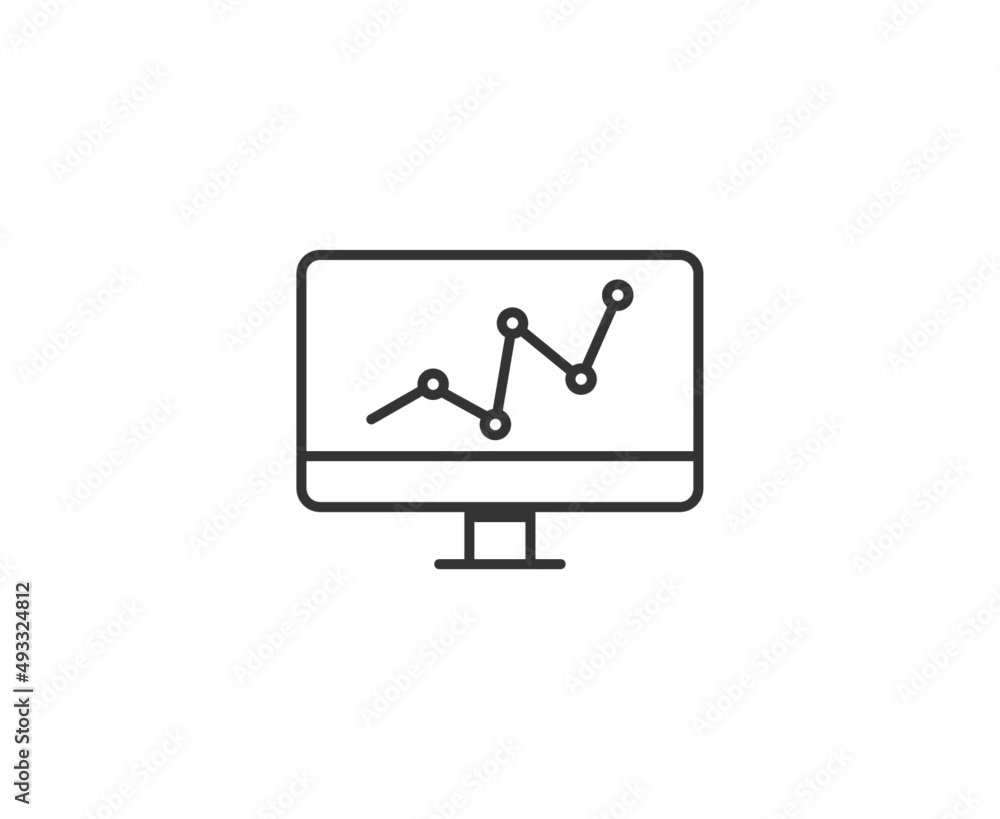 financial graphics icon financial graphics icon