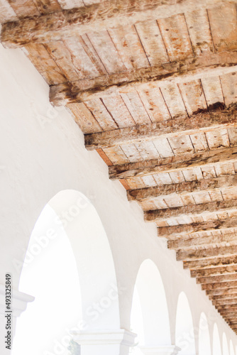 Spanish Arcade Architectural Detail
