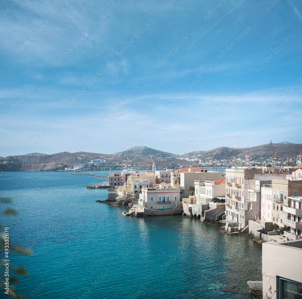 Syros Greek island welcome travelers to experience ancient history, different flavors, and relaxation, along with everyday lifestyle to share their history, tastes, warmth, feelings and experiences
