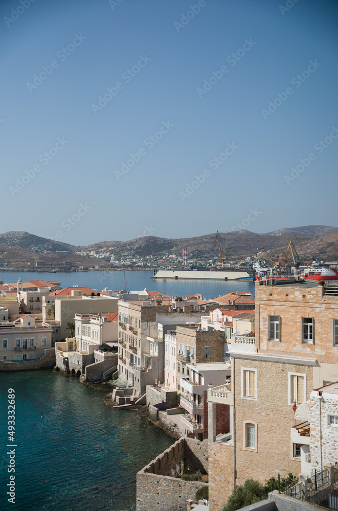 Syros is the administrative capital of the Cycladic Islands but its chief city, Ermoupolis, looks nothing like the chief towns you’ll find on islands elsewhere in the archipelago