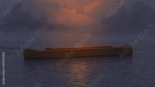 Fotografie Noah's Ark, the biblical story of Noah of the Genesis