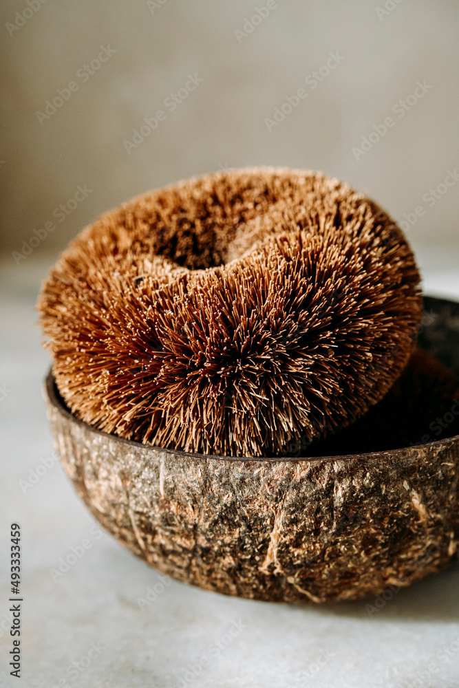 Coconut Cleaning Scourers and soap Coconut Cleaning Scourers and soap