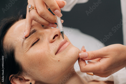 Preparations for micropigmentation photo