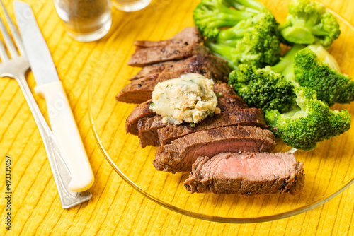 Steak With Vegetables photo